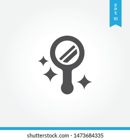 Mirror vector icon, simple sign for web site and mobile app.