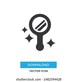 Mirror vector icon, simple sign for web site and mobile app.