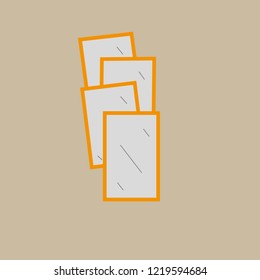 mirror vector illustration