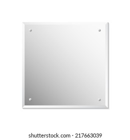 Mirror, vector illustration