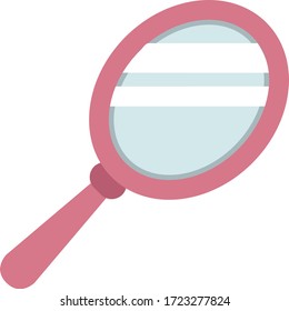 mirror  vector illustration flat design