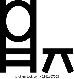 ilustración del vector espejo en un fondo transparente.Símbolos de calidad superior.Iconos vectores de trazo para el diseño de concepto y gráfico.