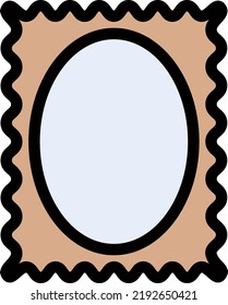 mirror Vector illustration on a transparent background.Premium quality symmbols.Stroke vector icons for concept and graphic design.