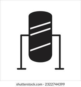icono nuevo de línea de vector espejo