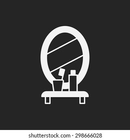 mirror washbasin icon