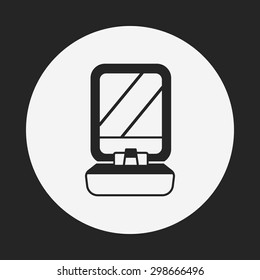 mirror washbasin icon