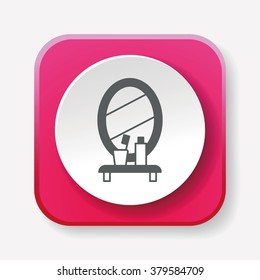 mirror washbasin icon