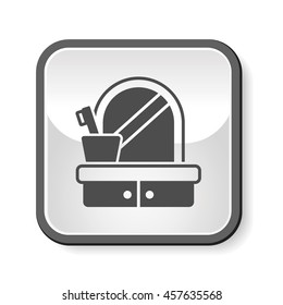 mirror washbasin icon
