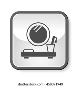 mirror washbasin icon