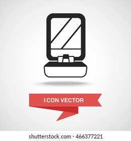 mirror washbasin icon