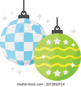 Mirrorball Vector Color Icon Design, Party Celebrations Symbol, Winter Holiday Season Sign, New Year and Christmas Stock Illustration, Sparkling disco ball Concept