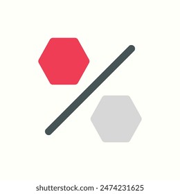 icono de espejo, conjunto de iconos de Diseño gráfico aislado con estilo de color plano