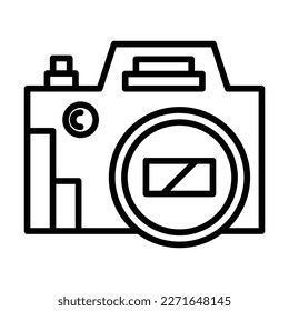Mirrorless Camera Icon Design For Personal And Commercial Use