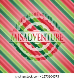 Misadventure christmas emblem.