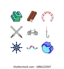 misc flat icons for web