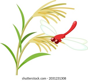 赤とんぼ イラスト のイラスト素材 画像 ベクター画像 Shutterstock