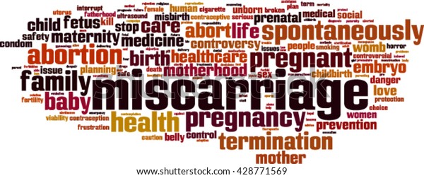 miscarriage-word-cloud-concept-vector-illustration-stock-vector