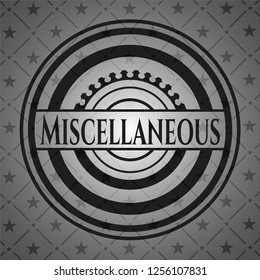 Miscellaneous dark emblem. Retro