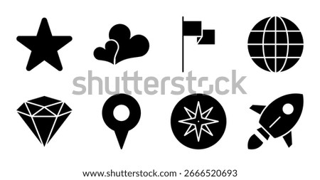 Miscellaneous Icon Set for UI