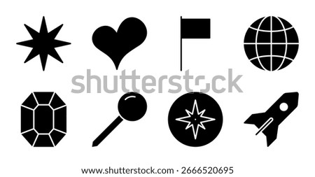 Miscellaneous Icon Set for UI