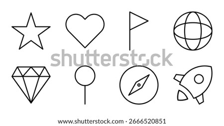 Miscellaneous Icon Set for UI