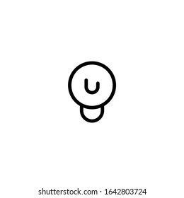 Miscellaneous Icon. Unique Minimalist Editable Vector.