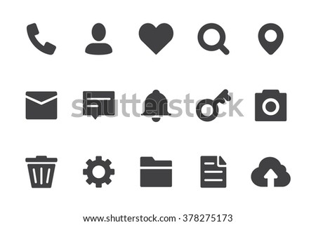 Miscellaneous icons