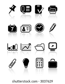 Miscellaneous office icons