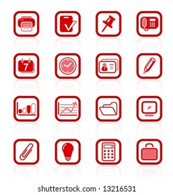 Miscellaneous office vector icons
