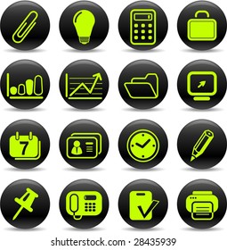 Miscellaneous office vector icons