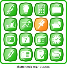 Miscellaneous office vector icons