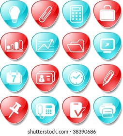 Miscellaneous office vector icons