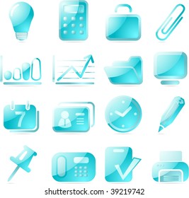 Miscellaneous office vector icons