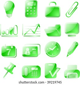 Miscellaneous office vector icons