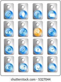 Miscellaneous office vector icons