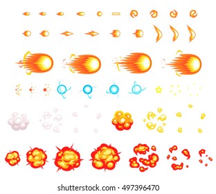 Miscellaneous Shoot Game Sprites.
Suitable for side scrolling, action, and adventure game.