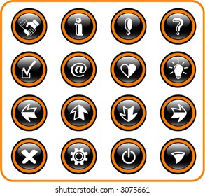 Miscellaneous signs iconset