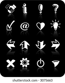 Miscellaneous signs iconset