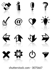 Miscellaneous signs iconset