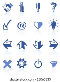 Miscellaneous signs vector iconset