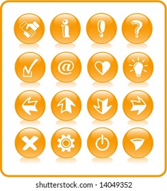 Miscellaneous signs vector iconset