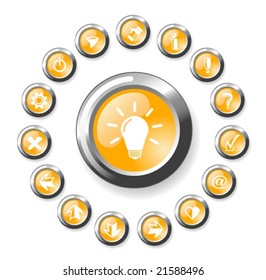Miscellaneous signs vector iconset
