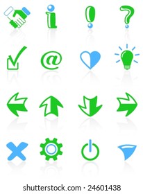 Miscellaneous signs vector iconset