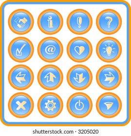 Miscellaneous signs vector iconset