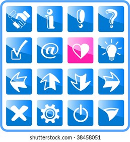 Miscellaneous signs vector iconset