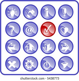 Miscellaneous signs vector iconset
