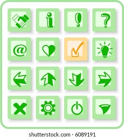 Miscellaneous signs vector iconset