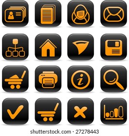 Miscellaneous vector web icons