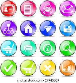 Miscellaneous vector web icons