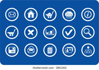 Miscellaneous vector web icons